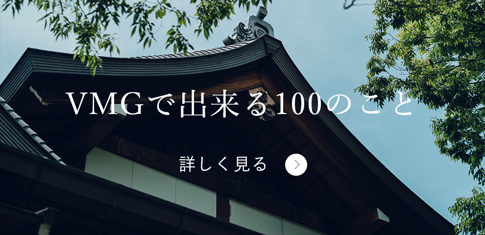 VMGで出来る100のこと